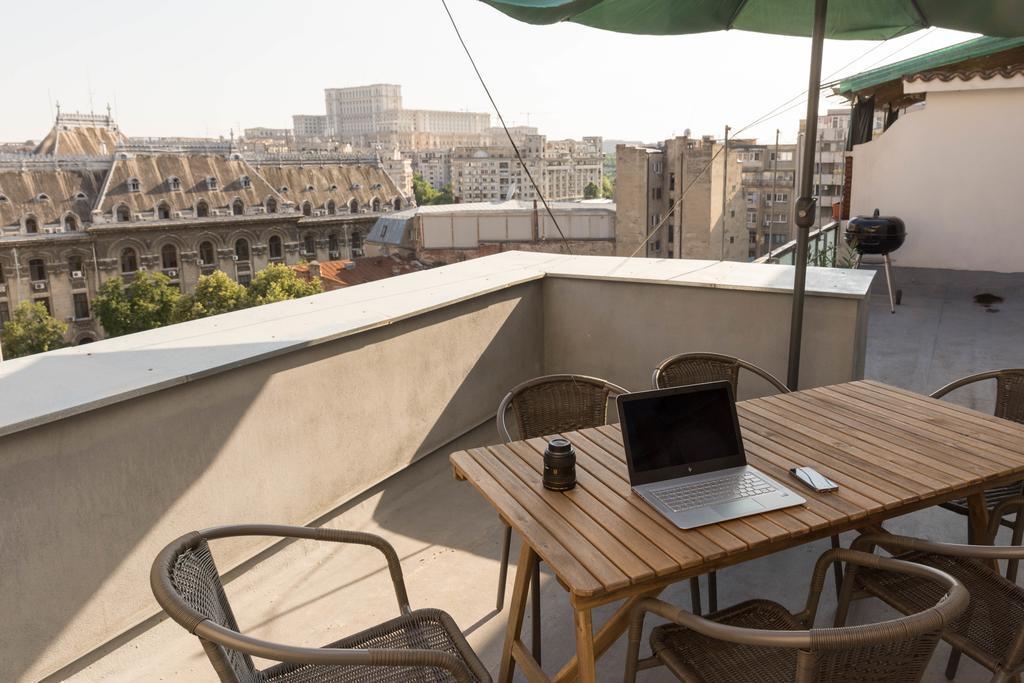 Rooftop Terrace Apartment Бухарест Экстерьер фото